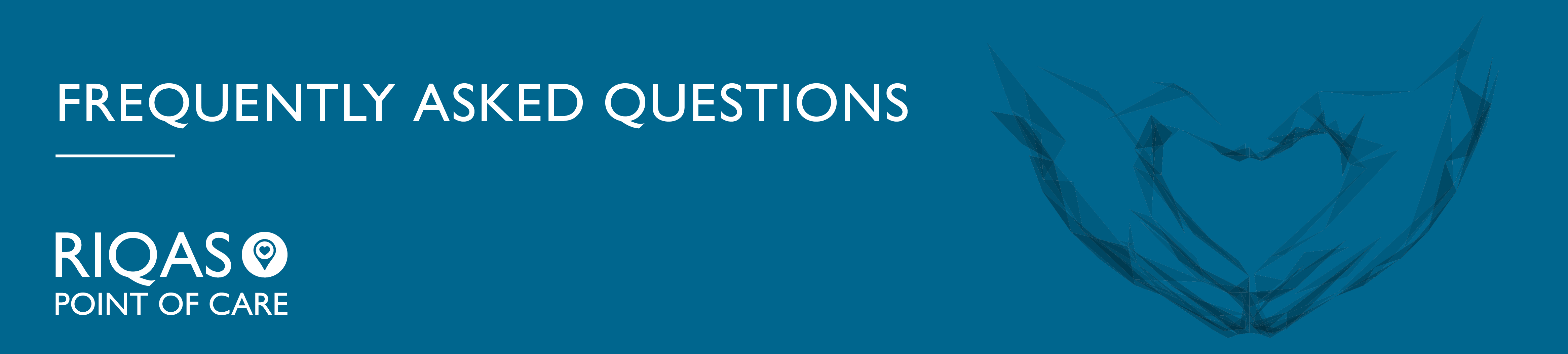 RIQAS-POC-FAQ-Web-Banner Frequently Asked Questions