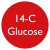 14-C glucose icon