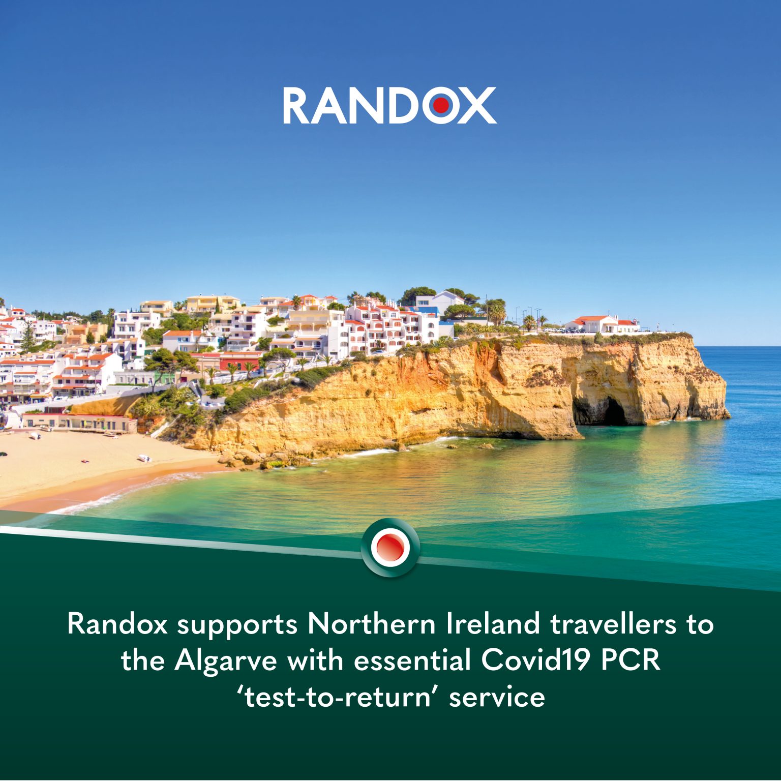 Randox supports NI travellers to the Algarve with essential travel tests