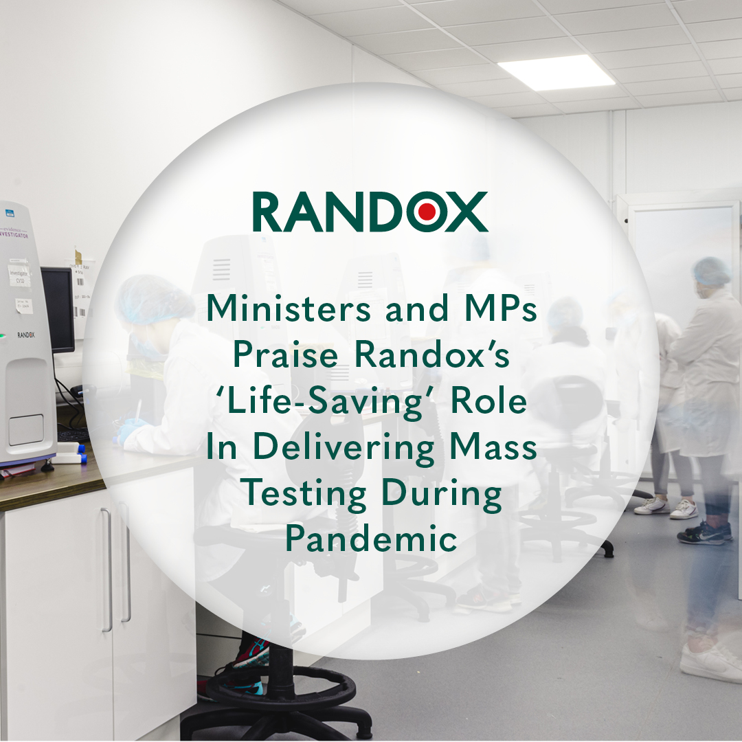 Ministers praise Randox